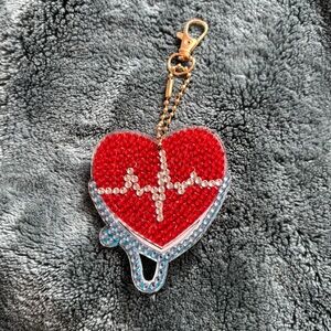 Bedazzled Nurse/Doctor Key Chain